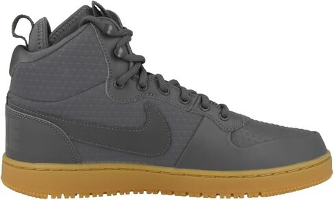 Nike Men's Court Borough Mid Winter Shoe Dark Grey/Hyper Crimson Size 9.5 M US in Saudi Arabia