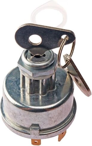 مفتاح إشعال ذو 4 أوضاع للجرار - متوافق مع Lucas 35670 128SA، مفتاح تشغيل معدني 12 فولت/24 فولت مع مفتاحين للمعدات الزراعية والنباتية in Saudi Arabia