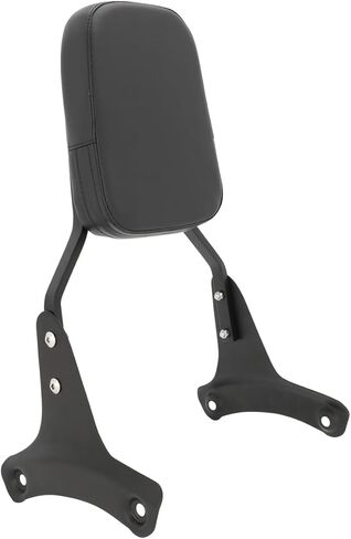 Passenger Sissy Bar Rear Backrest for Honda Shadow ACE 400 750 VT400 VT750C VT750CD 1997-2003, Black in Kuwait