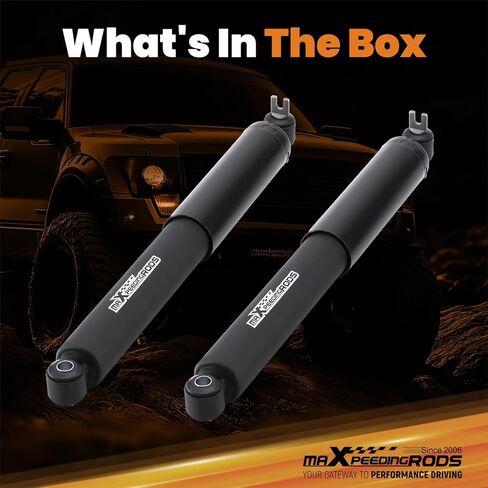 ممتص صدمات خلفي من maXpeedingrods مقاس 7-8 بوصة لسيارة Chevy/GMC C1500 1988-1998 2WD، صدمة قطرة مشحونة بالنيتروجين in Kuwait
