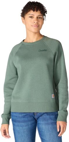 Carhartt Women's Sawyer Crewneck Sweatshirt in Kuwait