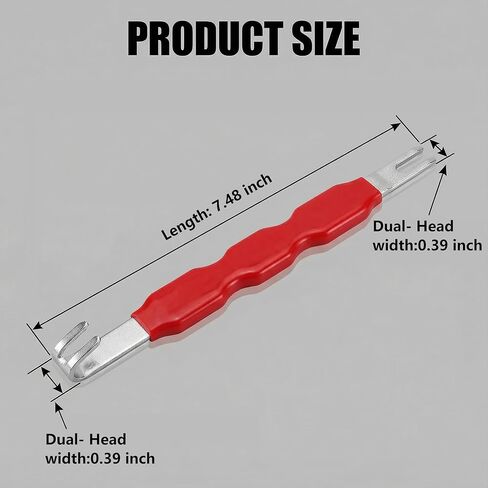 أداة إزالة موصل كهربائي للسيارات، مزيل فاصل موصل طرفي كهربائي عالمي لمعظم المركبات - مجموعة إصلاح أسلاك السيارة آمنة وسهلة in Kuwait
