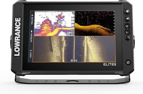 جهاز Lowrance Elite FS Fishfinder/Chartplotter، متوفر بمحول الطاقة وبدونه in Saudi Arabia