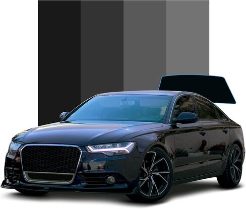 TRUE LINE Automotive Car Window Tint Kit for Kia Optima 2011-2015 - Customizable Back Window - Pre Cut - UV Protection in Saudi Arabia