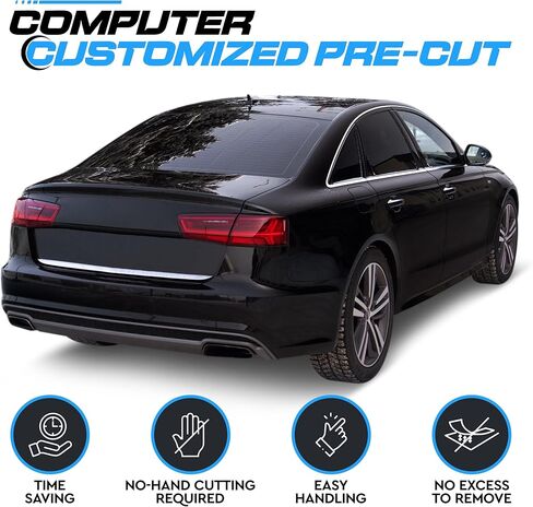 TRUE LINE Automotive Car Window Tint Kit for Kia Optima 2011-2015 - Customizable Back Window - Pre Cut - UV Protection in Saudi Arabia