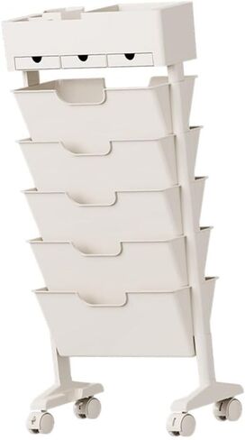 Rolling File and Book Cart Movable Books Rack Book Stand Sturdy Bookshelf File Organizer for Home Classroom Desk Student in Saudi Arabia