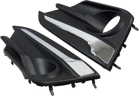 2Pcs Front Driver and Passenger Side Fog Light Bezel Cover for Subaru Impreza 2017-2019 2.0L in Kuwait