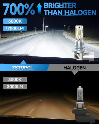 Fit for Ford 2004-2024 F150 2005-2022 F250 F350 F450 Fog Light Bulbs or DRL, 6000K Cool White 700% Brightness, Real 1:1 Size Plug and Play, Pack of 2 in Kuwait