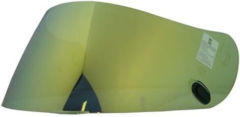 HJC HJ-09 RST Gold Visor Shield لـ AC-12، CL-15، CL-16، CL-17، CL-SP، CS-R1، CS-R2، FS-10، FS-15، IS-16، FG-15، Kawasaki ZX، Kawasaki ZXSP in Saudi Arabia