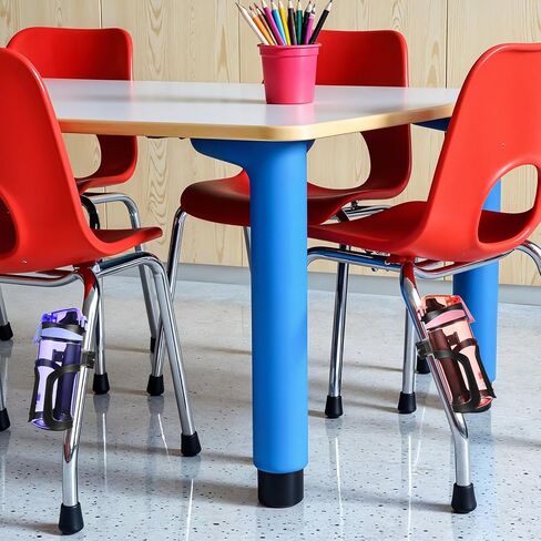 12 Pcs Adjustable Water Bottle Holder for Classroom Chair 360° Rotating Anti-Spill Cup Holders for Students, Tree Stand Cup Holder Clamp Design for Hunting Bike Stroller Walker Fishing in Saudi Arabia