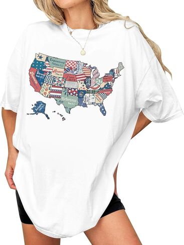 Patriotic 4th of July Shirt for Women, Men - American Proud Shirts On Independence Day in Saudi Arabia