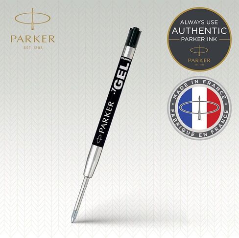 Parker QUINK Gel Ink Refill, Fine Tip (0.5mm), Black in Saudi Arabia