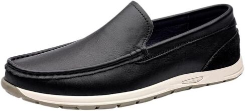 Men's Slip-on Casual Shoes flat-heeled Round-toed Shoes wear-resistant Soft-soled Comfortable Shock-absorbing Shoes for Men in Saudi Arabia