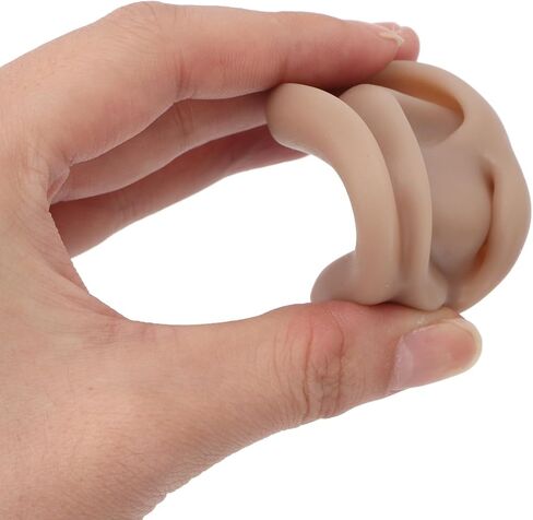 3 أزواج من نماذج الأذن المصنوعة من السيليكون، 3 ألوان لمحاكاة نماذج الأذن الناعمة، دعامات عرض آذان زائفة مرنة قابلة لإعادة الاستخدام لممارسة الثقب، وعرض القرط، وتعليم التدريب على التجميل in Kuwait