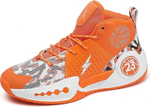 أحذية كرة السلة للرجال عالية الجودة قابلة للتنفس في الهواء الطلق، أحذية رياضية نسائية مضادة للانزلاق، أحذية مبطنة للياقة البدنية in Kuwait