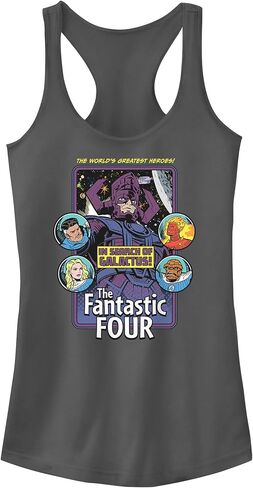 قميص بدون أكمام للصغار The Fantastic Four: First Steps Greatest Heroes بغطاء هزلي بظهر متسابق in Saudi Arabia