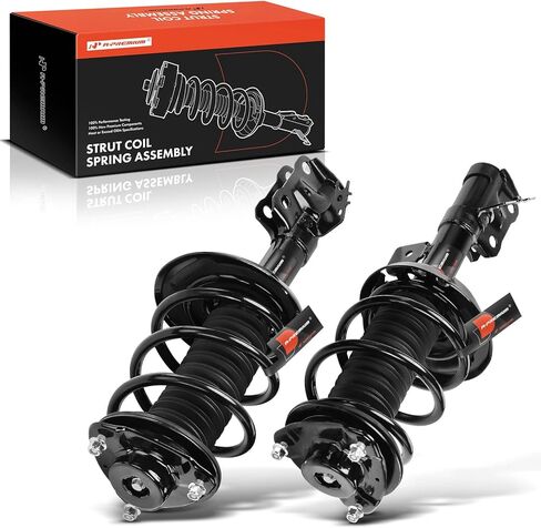A-Premium 2x Front Complete Strut Compatible with Lexus ES300h 2019-2024, ES350 2019-2024 & Toyota Avalon 2020-2022, Quick Suspension Strut Shock Assembly in Kuwait