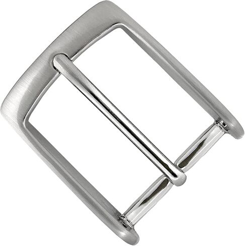 Belts.com Solid Brass Nickel-Plated Brushed Metal Buckle 1-3/8" (35mm) Wide in Saudi Arabia
