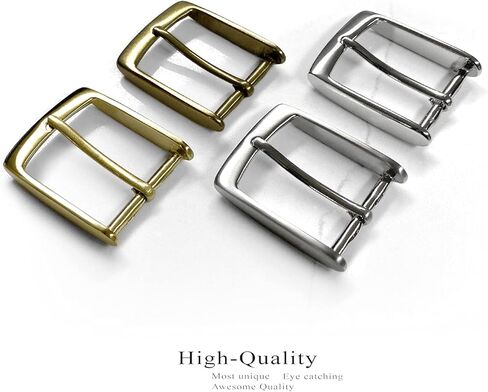 Belts.com Solid Brass Nickel-Plated Brushed Metal Buckle 1-3/8" (35mm) Wide in Saudi Arabia