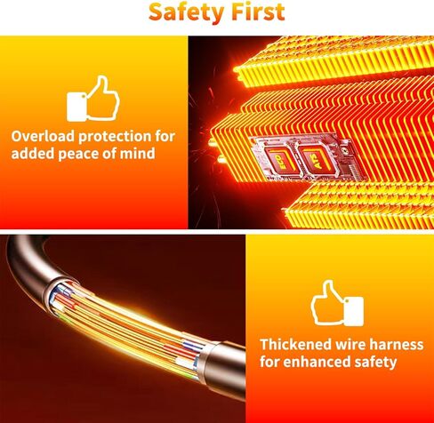 12V Portable Car Heater & Defroster – 120W Turbo Fast Heating/Cooling, 360° Adjustable, Plug & Play for Cars/SUVs/RVs – Dual Defog & Fog-Free Driving in Saudi Arabia
