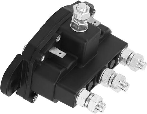 FILFEEL 6 Terminal 12V Reversing Solenoid Relay for Winch Motors & Hydraulic Applications in Saudi Arabia