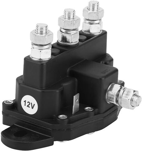 FILFEEL 6 Terminal 12V Reversing Solenoid Relay for Winch Motors & Hydraulic Applications in Saudi Arabia