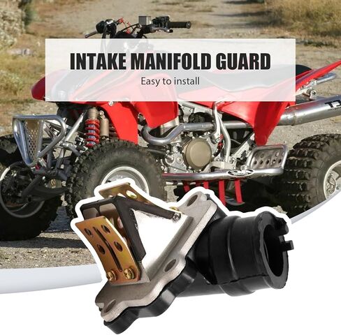 0450065 Intake Manifold Boot Intake Reed Valve and Gasket, Replacement for Polaris Sportsman 90 2001-2006 Scrambler 50 2001-2003, Replaces 0450063 00450062 in Saudi Arabia