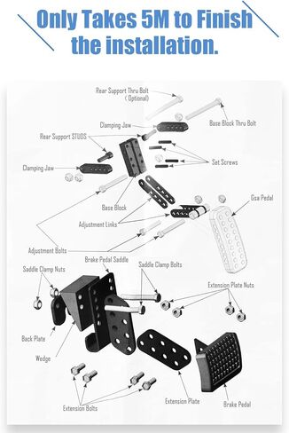 Gas and Brake Pedal Extenders, Car Pedal Extender for Short People in Saudi Arabia