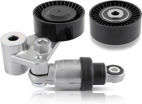 Carbhub Drive Belt Tensioner with Idler Pulley for Kia Sedona 2006-2020 for Hyundai Santa Fe 2007-2018 Sonata 2006-2010 Palisade 2020-2023 Azera 2006-2017 in Saudi Arabia