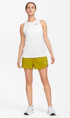 شورت Nike One النسائي Dri-FIT Ultra عالي الخصر مقاس 3 بوصات ومبطن ببطانة قصيرة مقاس كبير in Saudi Arabia