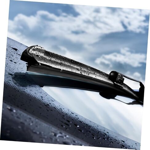 Luxshiny 8pcs Car Wiper Strip Refill Durable Windshield Wiper Inserts for Visibility Rain Compatible with Various Car Models Easy to Install Replacement in Saudi Arabia