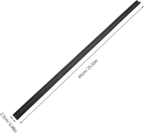 4pcs Frameless Car Windshield Wiper Refills Rubber Strips for Streak Cleaning Easy Installation Compatible Front and Rear in Saudi Arabia
