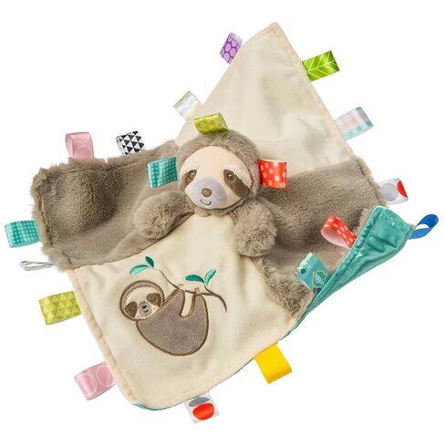 Taggies Touch & Feel Soft Cloth Book with Crinkle Paper & Squeaker, Molasses Sloth in Saudi Arabia