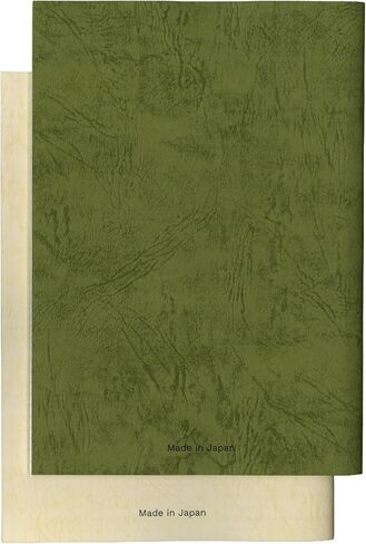 Japanese A5 Dot Grid Notebooks (2 Pack) – Ultra-Smooth 85gsm Cream Paper (Kinmari) – Slim Lay Flat Journal with Micro-Perforated Pages – Minimalist Softcover for EDC, Travelers & Sketching, Made in Japan (Olive/Cream) in Saudi Arabia