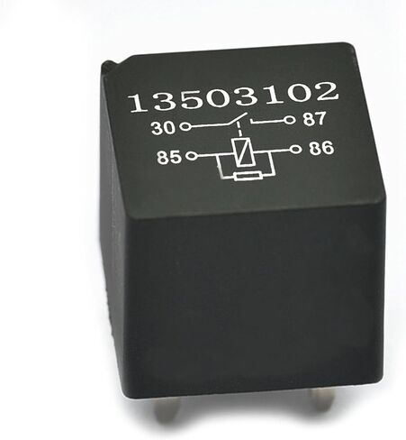 1R1085، 12135034، 12135175، AR167، 12193614، 56-1577، 83A1004، RAA1237 مرحل متعدد الأغراض مناسب لسيارة شيفروليه مناسب لسيارة Gmc Silverado 1500 2500 Hd Sierra Malibu Impala 1995-2017، 12V 4 دبابيس in Kuwait