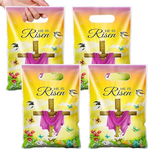Pasimy 100 Pcs Pastel Candy Bags Bulk Rainbow Gift Bag Pink Blue Favors Bag Rainbow Treat Bag Plastic Star Dot Cellophane Goodie Bag Tie Dye Wrapping Bag for Girls Boys Baby Shower Birthday Party in Kuwait