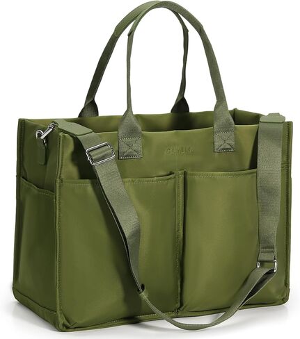 Tote Bags for Women, Compartments Nylon Large Tote Handbags in Kuwait