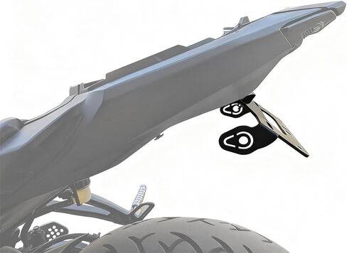 مزيل الحاجز مناسب لحامل لوحة الترخيص MT-07 21-24 / YZF R7 21-25 مع ذيل ضوء LED مرتب مناسب مع إشارات الانعطاف ما بعد البيع/OEM in Saudi Arabia