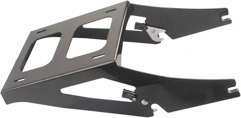 Two-Up Trunk Mounting Rack Detachable Luggage Rack for Harley Softail Sport Glide FLSB FXLR FXLRS FXLRST 2018-2025, Gloss Black, Heavy-Duty Steel in Saudi Arabia