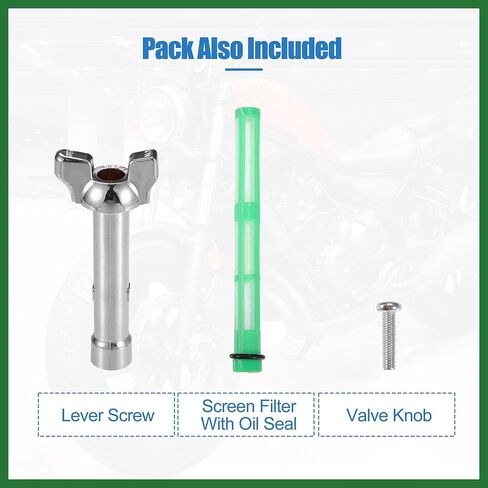 Motoforti Fuel Petcock Kit for Honda Shadow VLX 600 VT600CD Deluxe 1988-1998 Fuel Gas Tank Switch Valve Petcock 16950-KAF-000,16963-MR1-000 Long-lasting in Saudi Arabia