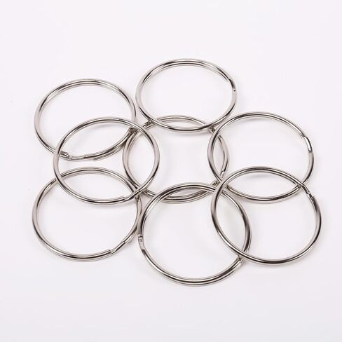 Split Key Ring Set of 20, 2 Inch Large Open Key Rings for Dog Tags and Crafts in Saudi Arabia