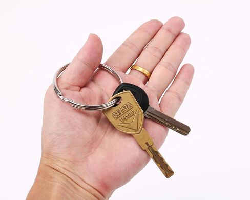 Split Key Ring Set of 20, 2 Inch Large Open Key Rings for Dog Tags and Crafts in Saudi Arabia