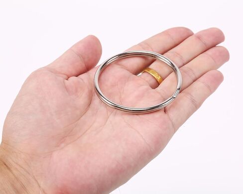 Split Key Ring Set of 20, 2 Inch Large Open Key Rings for Dog Tags and Crafts in Saudi Arabia