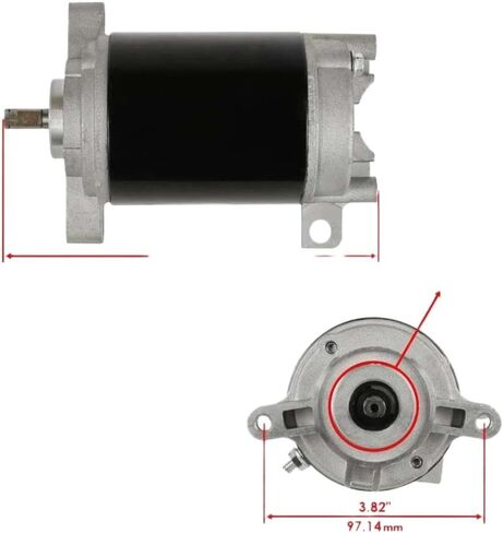 Starter Motor Compatible with Outboard 80HP 90HP 100HP 105HP 115HP (1995-2006) - Replaces Part Numbers 584980 0586284 0584980 586284 in Kuwait