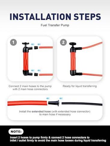 مجموعة مضخة نقل الوقود سيفون متعددة الاستخدام لزيت الغاز والسوائل in Kuwait