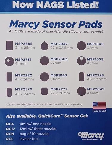 Auto Rain Sensor Replacement Pad/Lens for Chevy, GM Nissan, Infiniti in Kuwait