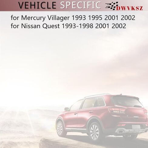 بديل خرطوم سائل التبريد A/C لـ Nissan Quest 3.0L 1993 1994 1995 1996 1997 1998، لـ Mercury Villager 3.0L 1993 1995، لـ Villager 3.3L 2001 2002، (1x) in Kuwait