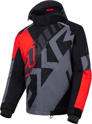 FXR Cold Cross CX Jacket Waterproof Breathable Windproof Insulated Red/Black/Grey in Saudi Arabia