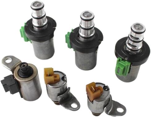 6 PCS Transmission Solenoid Kit 48420K-R 4F27E FN4A-EL Compatible With 2000-2012 Focus 2 3 5 6 CX-7 5-Speed Engine in Saudi Arabia