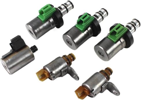 6 PCS Transmission Solenoid Kit 48420K-R 4F27E FN4A-EL Compatible With 2000-2012 Focus 2 3 5 6 CX-7 5-Speed Engine in Saudi Arabia
